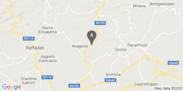 mappa Via Principe Di Napoli, 76 - Comitini (AG)  auto lungo termine a Agrigento