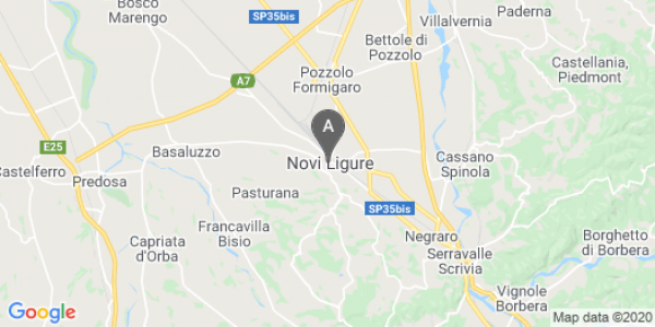 mappa Corso Romualdo Marenco, 133/A - Novi Ligure (AL)  auto lungo termine a Alessandria