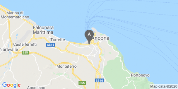 mappa Via Flaminia, 16 - Ancona (AN)  auto lungo termine a Ancona
