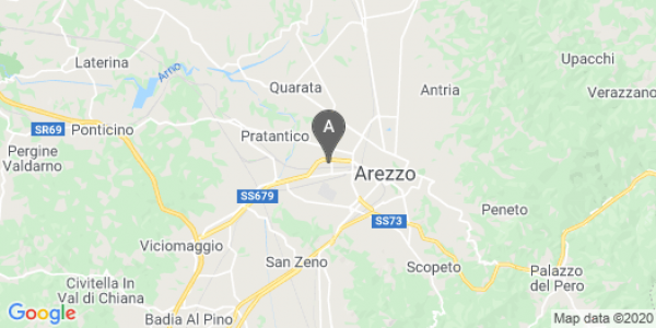 mappa 21, Via Galvani Luigi - Arezzo (AR)  auto lungo termine a Arezzo