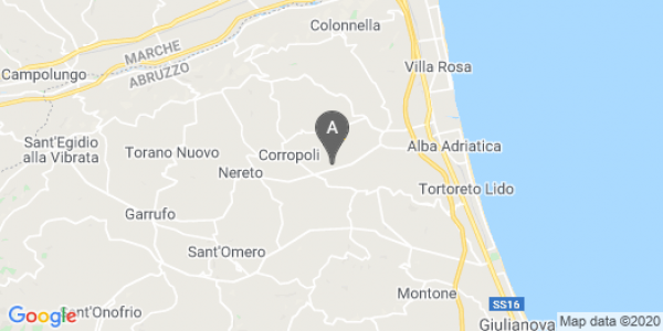 mappa Via John Fitzgerald Kennedy, 22 - Corropoli (TE)  auto lungo termine a Ascoli Piceno