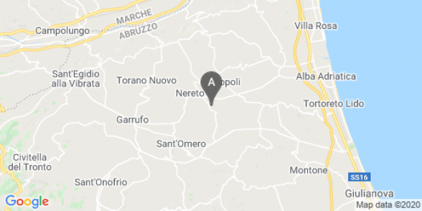 mappa Via E. Mattei, 4/6 - Nereto (TE)  auto lungo termine a Ascoli Piceno
