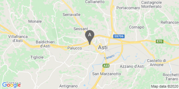 mappa Corso Torino, 374 - Asti (AT)  auto lungo termine a Asti
