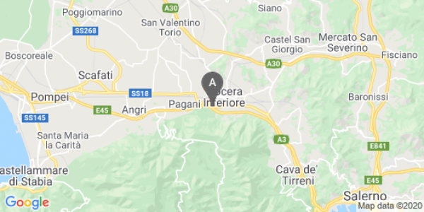 mappa Via Giuseppe Atzori, 112 - Nocera Inferiore (SA)  auto lungo termine a Avellino