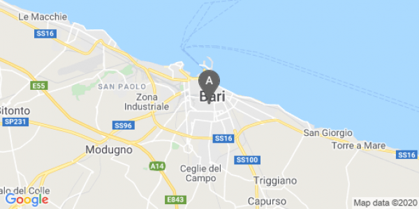 mappa Via Carnia, 53 - Bari (BA)  auto lungo termine a Bari