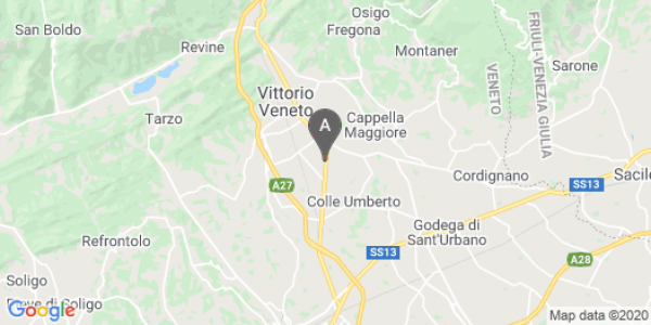 mappa 164, Via Menare' - Vittorio Veneto (TV)  bici  a Belluno