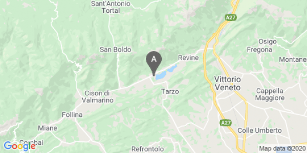 mappa 39, Via Carpenè - Revine Lago (TV)  bici  a Belluno