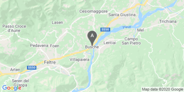 mappa 55, Via Nazionale - Cesiomaggiore (BL)  bici  a Belluno