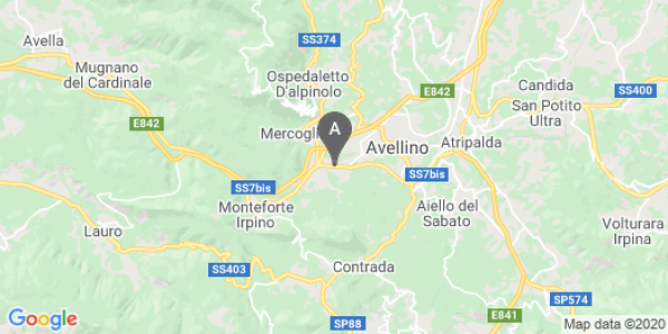 mappa Via Nazionale Torrette, 186 - Mercogliano (AV)  auto lungo termine a Benevento