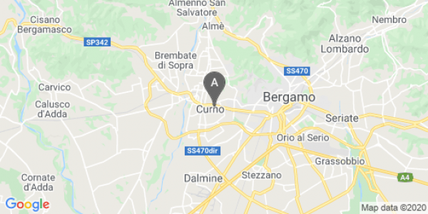 mappa Via Giacomo Manzù, 1 - Curno (BG)  auto lungo termine a Bergamo