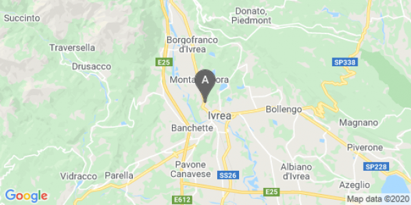 mappa Via San Giovanni Bosco, 62 - Ivrea (TO)  auto lungo termine a Biella