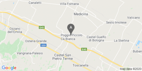 mappa Via Fornace, 3 - Castel Guelfo Di Bologna (BO)  auto lungo termine a Bologna