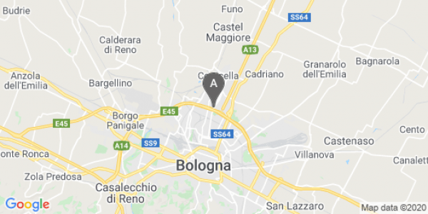 mappa 3, V. Giusti - Bologna (BO)  bici  a Bologna