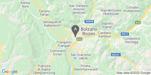mappa Via Sassari, 17/A - Bolzano (BZ)  bici  a Bolzano