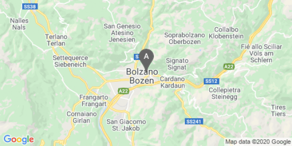 mappa 20, Via Cavour - Bolzano (BZ)  bici  a Bolzano