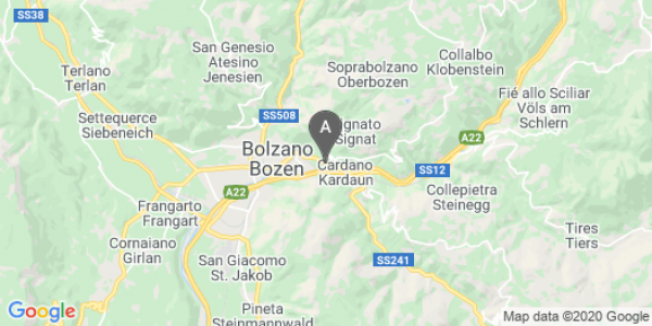 mappa 95, Via Rencio - Bolzano (BZ)  bici  a Bolzano