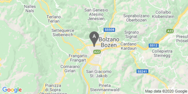 mappa Via Del Ronco, 21/A - Bolzano (BZ)  auto lungo termine a Bolzano