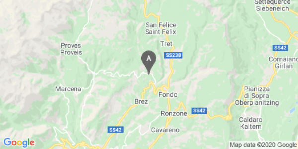 mappa Localita' Formol, 1 - Castelfondo (TN)  auto lungo termine a Bolzano