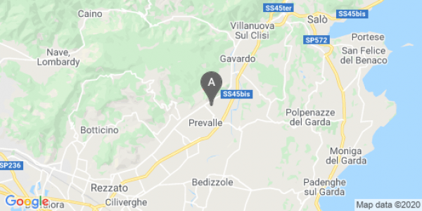mappa Via Campi Grandi, 22 - Prevalle (BS)  auto lungo termine a Brescia