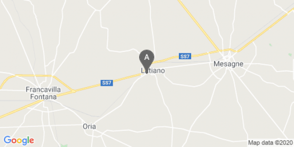mappa Viale Cotrino, 40 - Latiano (BR)  auto lungo termine a Brindisi