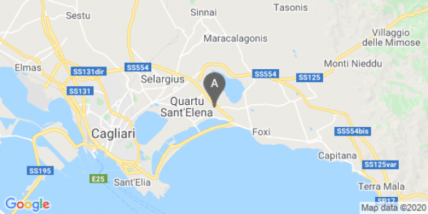 mappa Via Irlanda, 114 - Quartu Sant'Elena (CA)  auto lungo termine a Cagliari
