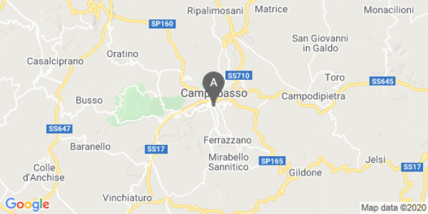 mappa Via Bologna Monsignor Secondo, 54 - Campobasso (CB)  auto lungo termine a Campobasso