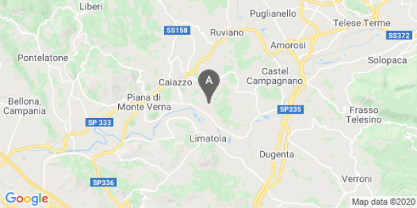 mappa Via Pantaniello O Bucciano - Caiazzo (CE)  auto lungo termine a Caserta