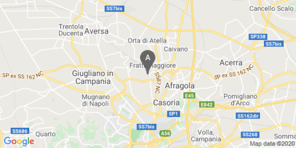 mappa Via Carmelo Pezzullo, 117 - Frattamaggiore (NA)  auto lungo termine a Caserta