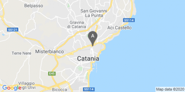 mappa Via Salesiani, 35 - Catania (CT)  auto lungo termine a Catania