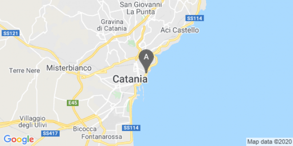 mappa Piazza Galatea, 1 - Catania (CT)  auto lungo termine a Catania