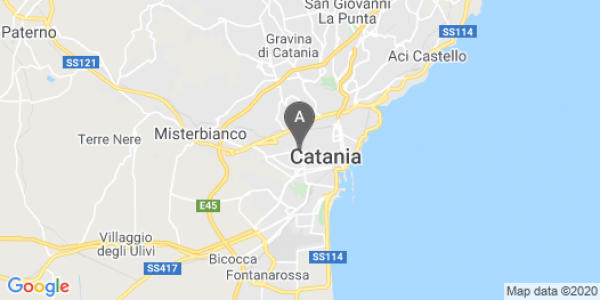 mappa Viale Mario Rapisardi, 176 - Catania (CT)  auto lungo termine a Catania