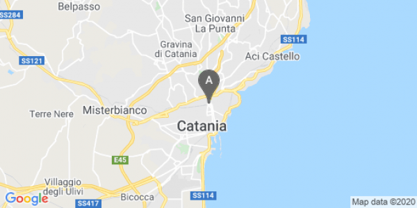mappa 24, Via Siena - Catania (CT)  auto lungo termine a Catania