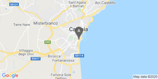mappa Via Plaia, 256 - Catania (CT)  auto lungo termine a Catania