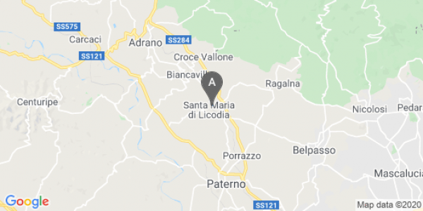 mappa Via Aldo Moro, 9 - Santa Maria Di Licodia (CT)  auto lungo termine a Catania