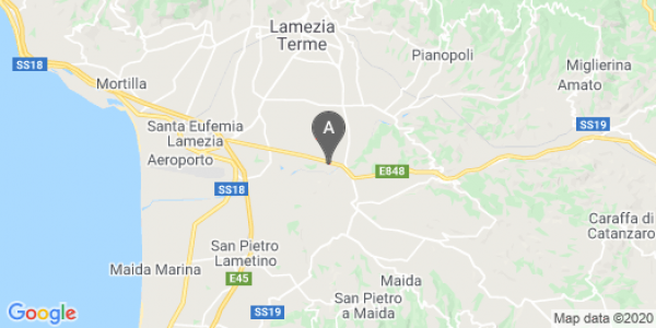 mappa Località Frasso Brago - Lamezia Terme (CZ)  auto lungo termine a Catanzaro