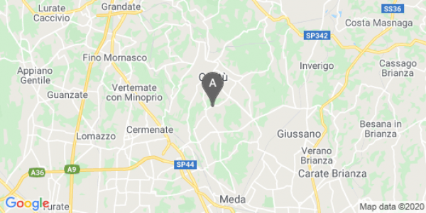 mappa Via Meroni Don Luigi, 24 - Figino Serenza (CO)  auto lungo termine a Como