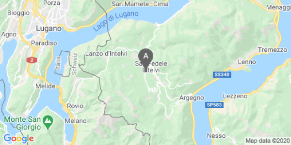 mappa Via Casasco, 57 - San Fedele Intelvi (CO)  auto lungo termine a Como