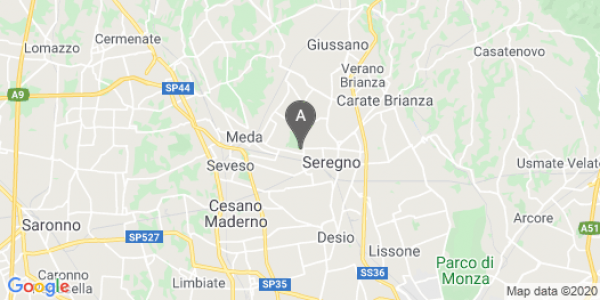 mappa Via Wagner, 143 - Seregno (MB)  auto lungo termine a Como
