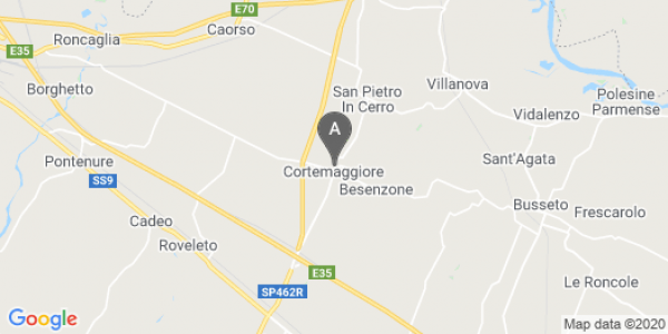 mappa Via Vitali, 2/A - Cortemaggiore (PC)  bici  a Cremona