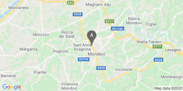 mappa Via Torino, 66/A - Mondovi' (CN)  auto lungo termine a Cuneo