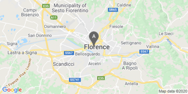 mappa Via Bernardo Cennini, 12/R - Firenze (FI)  auto lungo termine a Firenze
