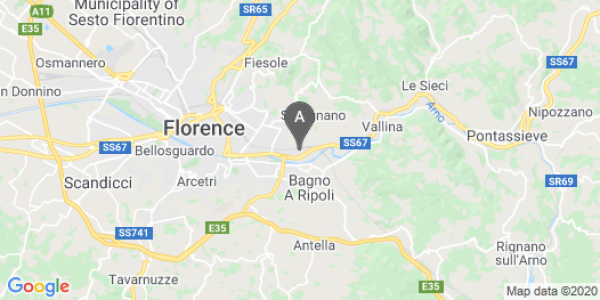 mappa Via Di Rocca Tedalda, 449/A - Firenze (FI)  auto lungo termine a Firenze
