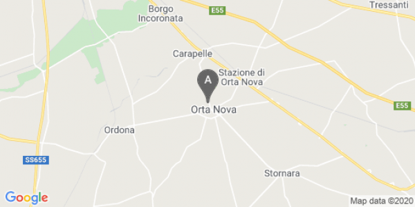 mappa Via Enrico Fermi, 6 - Orta Nova (FG)  auto lungo termine a Foggia