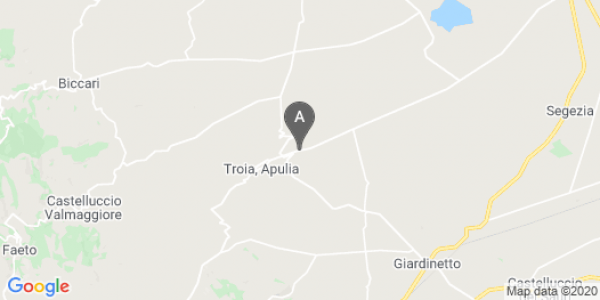 mappa Contrada Cruste, 29 - Troia (FG)  auto lungo termine a Foggia