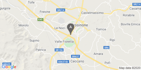 mappa Via Albinoni Tomaso, 237 - Frosinone (FR)  auto lungo termine a Frosinone