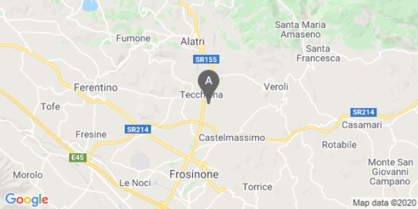 mappa Via Piano, 30 - Alatri (FR)  auto lungo termine a Frosinone