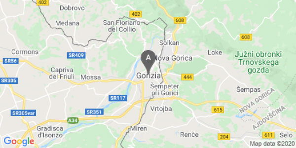 mappa 5, Via Generale Cascino - Gorizia (GO)  bici  a Gorizia
