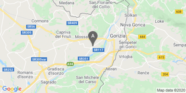 mappa 215, Stradone Della Mainizza - Gorizia (GO)  bici  a Gorizia
