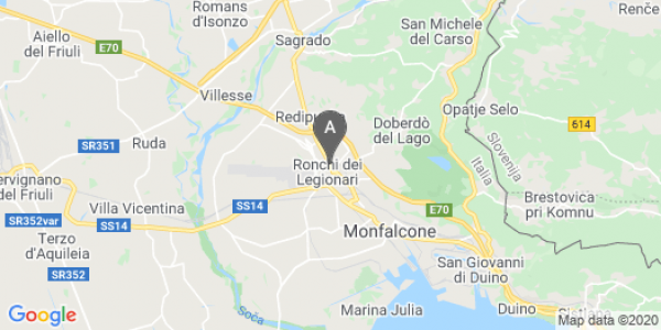 mappa Via Redipuglia, 16 - Ronchi dei Legionari (GO)  bici  a Gorizia