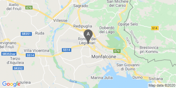 mappa 4, Via Verdi Giuseppe - Ronchi Dei Legionari (GO)  bici  a Gorizia